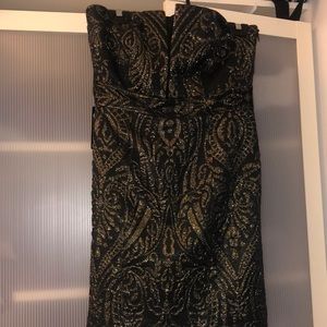 NWT Express Size 8 Strapless Dress